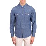 Chemises en jean Levi's bleues Taille XXL look fashion pour homme 
