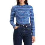 Pullovers Levi's bleus à col rond Taille S look fashion pour femme en promo 