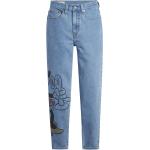 Jeans boyfriend Levi's bleus Disney look fashion pour femme 