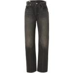 Jeans taille haute Levi's 501 gris Taille 3 XL look fashion pour femme 