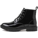 Desert boots Levi's noires en cuir à bouts ronds Pointure 41 look casual pour femme 