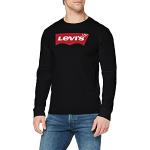 Levi's Homme Long-Sleeve Standard Graphic Tee, Stonewashed Black, XS