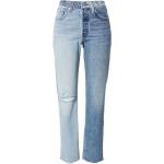 Jeans taille haute Levi's 501 bleus troués Taille 3 XL pour femme 