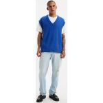 Jeans droits Levi's 501 bleus en toile stretch classiques pour homme 