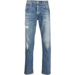 Jeans droits Levi's bleues claires stretch W33 L34 pour homme en promo 