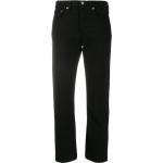 Jeans droits Levi's noirs W24 L29 pour femme en promo 