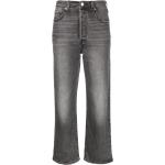 Jeans droits Levi's gris W25 L28 pour femme 