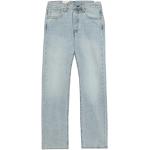 Jeans droits Levi's bleus en denim délavés Taille XS pour homme 