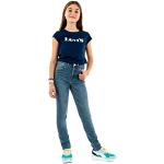 Jeans skinny Levi's Kid bleus en coton à motif ville Taille 6 ans look fashion pour fille en promo de la boutique en ligne Amazon.fr 