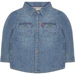 Chemises Levi's bleus clairs en coton lavable en machine Taille 4 ans classiques pour fille de la boutique en ligne Miinto.fr avec livraison gratuite 