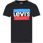 T-shirts à col rond Levi's noirs lavable en machine Taille 4 ans classiques pour fille de la boutique en ligne Miinto.fr avec livraison gratuite 