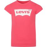 T-shirts à col rond Levi's roses en coton à paillettes Taille 16 ans pour fille de la boutique en ligne Miinto.fr avec livraison gratuite 