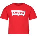T-shirts à col rond Levi's rouges Taille 4 ans classiques pour fille de la boutique en ligne Miinto.fr avec livraison gratuite 