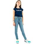 Jeans skinny Levi's Kid bleus en coton Taille 8 ans look fashion pour fille en promo de la boutique en ligne Amazon.fr 