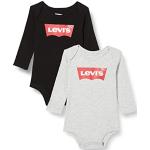 Body Levi's gris en coton Taille 6 ans look fashion pour garçon en promo de la boutique en ligne Amazon.fr 