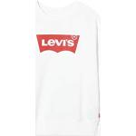 Levi's Kids Lvg Sweatshirt Key Item Logo Crew Fille, Blanc, 5 ans
