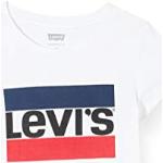 T-shirts à manches courtes Levi's Kid blancs en coton Taille 4 ans look sportif pour fille en promo de la boutique en ligne Amazon.fr avec livraison gratuite 