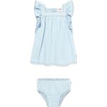 Robes en jean Levi's Kid bleus clairs bio éco-responsable Taille 3 ans pour fille de la boutique en ligne Farfetch.com 