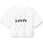 T-shirts à manches 3/4 Levi's Kid blancs en coton lavable en machine Taille 6 ans look fashion pour fille en promo de la boutique en ligne Amazon.fr 