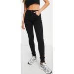 Jeans skinny Levi's noirs en lyocell éco-responsable W24 L32 pour femme en promo 