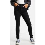 Jeans skinny Levi's noirs en lyocell éco-responsable W24 L30 pour femme en promo 