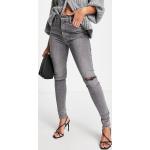 Jeans skinny Levi's gris en lyocell éco-responsable W25 L32 pour femme en promo 