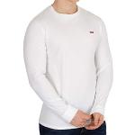 T-shirts Levi's blancs en jersey à manches longues à manches longues Taille XL look fashion pour homme en promo 