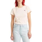 T-shirts Levi's roses en coton à manches courtes lavable en machine à manches courtes Taille XXS look fashion pour femme 
