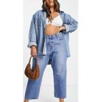 Jeans droits Levi's 501 bleus Taille XL plus size pour femme en promo 