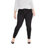 Jeans skinny Levi's noirs stretch Taille S plus size look fashion pour femme 