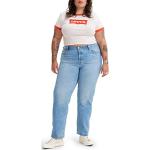 Jeans droits Levi's 501 en toile Taille L plus size look fashion pour femme 