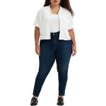 Jeans skinny Levi's bleus stretch Taille XXL plus size look fashion pour femme en promo 