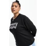 Sweats Levi's noirs à logo plus size look casual pour femme en promo 