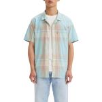 Chemises Levi's turquoise pastel à manches courtes à manches courtes Taille S look fashion pour homme en promo 