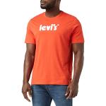 T-shirts Levi's rouges en jersey à manches courtes à manches courtes Taille M classiques pour homme 