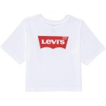T-shirts Levi's blancs Taille 10 ans pour fille en promo de la boutique en ligne Spartoo.com avec livraison gratuite 