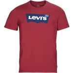T-shirts Levi's rouge bordeaux Taille XS pour homme en promo 