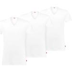 T-shirts unis blancs à manches courtes en lot de 3 Taille XXL look fashion pour homme 