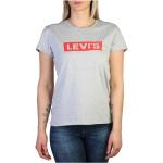 T-shirts unis Levi's gris à manches courtes à col rond Taille XS look casual pour femme 