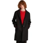 Manteaux en laine noirs en laine made in France à manches longues Taille XS pour femme 
