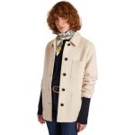 Manteaux en laine blancs en laine made in France à manches longues Taille L 