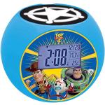 Lexibook Disney Toy Story Woody & Buzz Radio projector clock, sound effects, battery-powered, Blue, RL975TS, Bleu