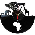 Horloges murales en métal à motif éléphants Jake et les pirates Tic-Tac 