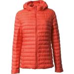 Doudounes Lhotse orange en nylon en duvet à capuche Taille L look fashion pour femme en promo 