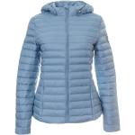 Doudounes Lhotse bleues en duvet imperméables coupe-vents Taille L look sportif pour femme 