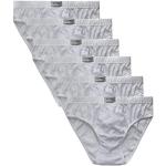 Slips blancs en coton lavable en machine en lot de 6 Taille XXL look fashion pour homme 