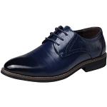 Chaussures de randonnée saison été bleues en caoutchouc imperméables pour pieds larges Pointure 46 classiques pour homme 