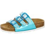 Chaussons Lico turquoise Pointure 34 look fashion pour fille 