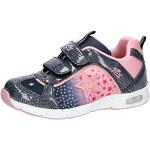 Chaussures de sport Lico roses anti glisse Pointure 22 look fashion pour fille 
