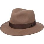 Chapeaux en feutre Lierys marron en feutre avec noeuds 59 cm Taille L look fashion pour homme 